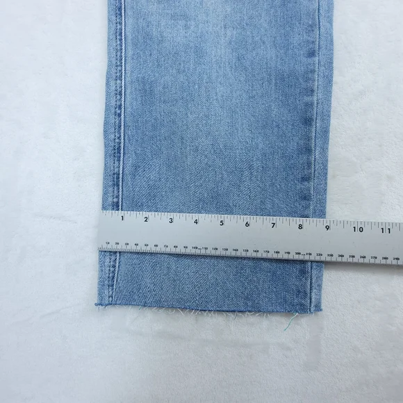 Judy Blue Women's Straight Leg Jeans - Light Blue - Picture 8 of 11